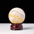 Indian agate ball (Comes with a base)