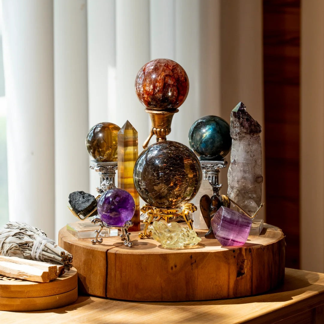 African turquoise ball (Comes with a base)