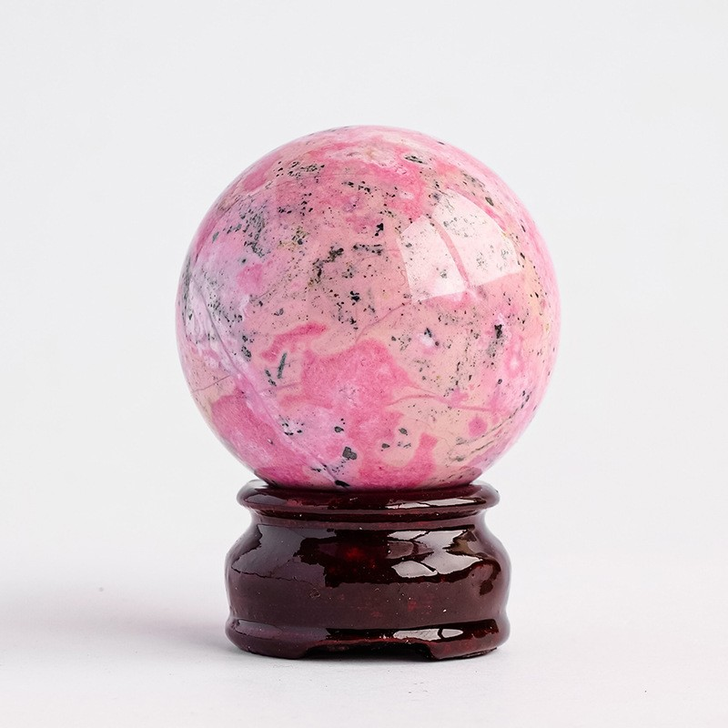 Cobalt calcite ball (Comes with a base)