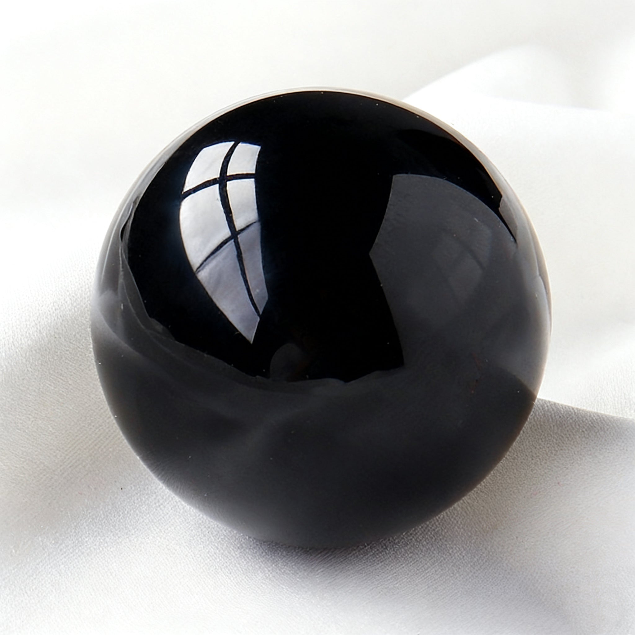 Obsidian Sphere(Comes with a base)