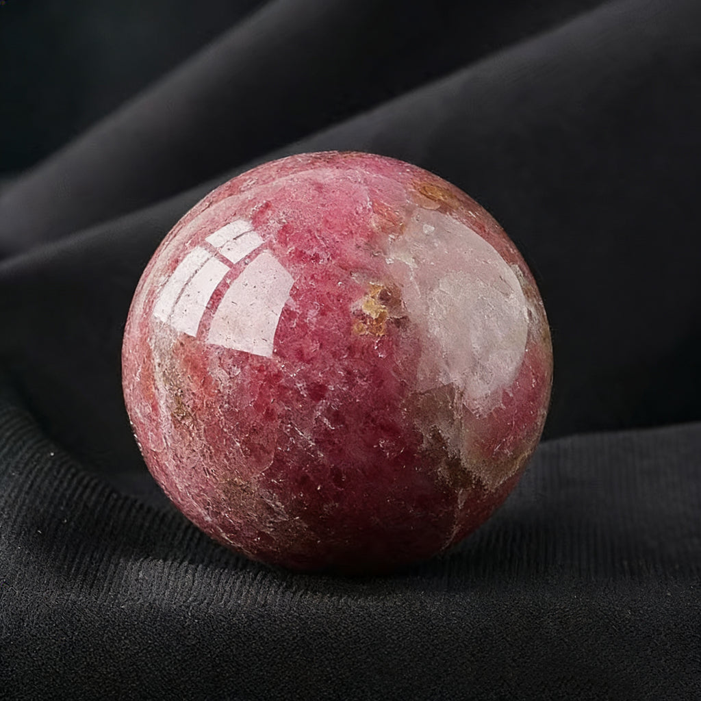 Rose Quartz Sphere(Comes with a base)