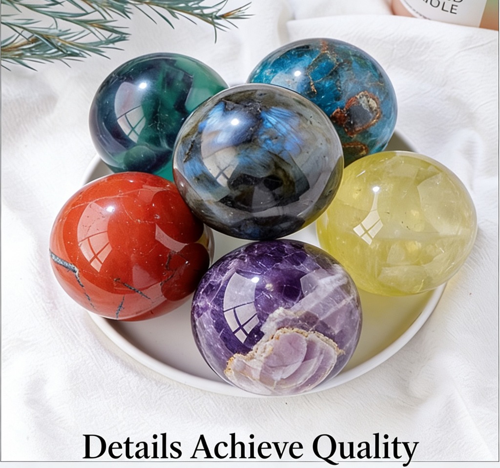 Bamboo Stone Sphere(Comes with a base)